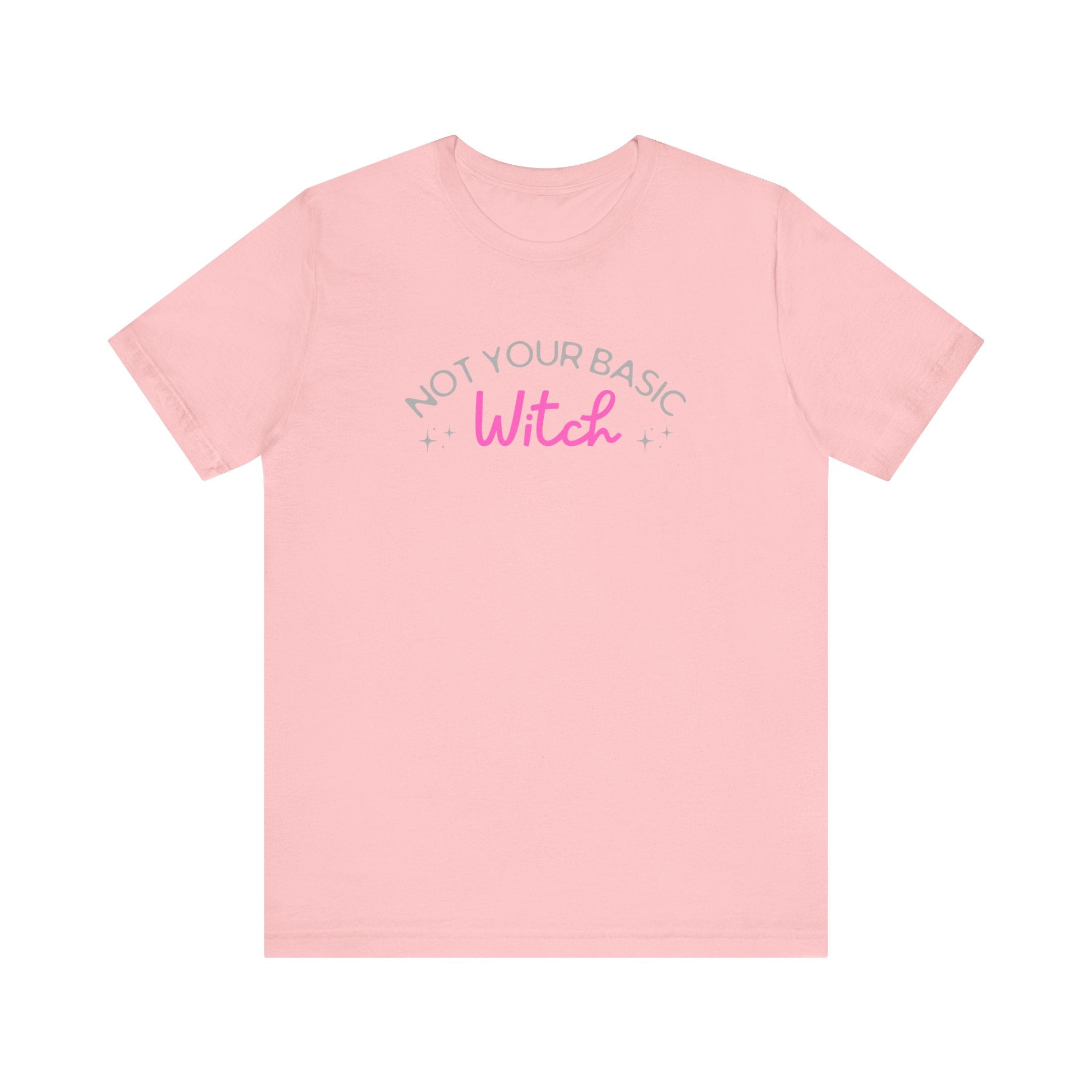 Not Your Basic Witch Tee, Funny Witch Shirt, Unisex Halloween T-Shirt, Gift for Witchy Friends, Spooky Season Apparel, Casual Everyday Wear