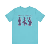 Where My Witches At? Witch Tee Shirt, Halloween Apparel, Casual Tee, Gift for Witches, Halloween Party T-Shirt