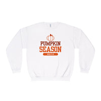 Pumpkin Season Crew Neck, Fall Sweatshirt, Halloween Apparel, Cozy Sweatshirt, Autumn Fashion, Seasonal Gift Idea