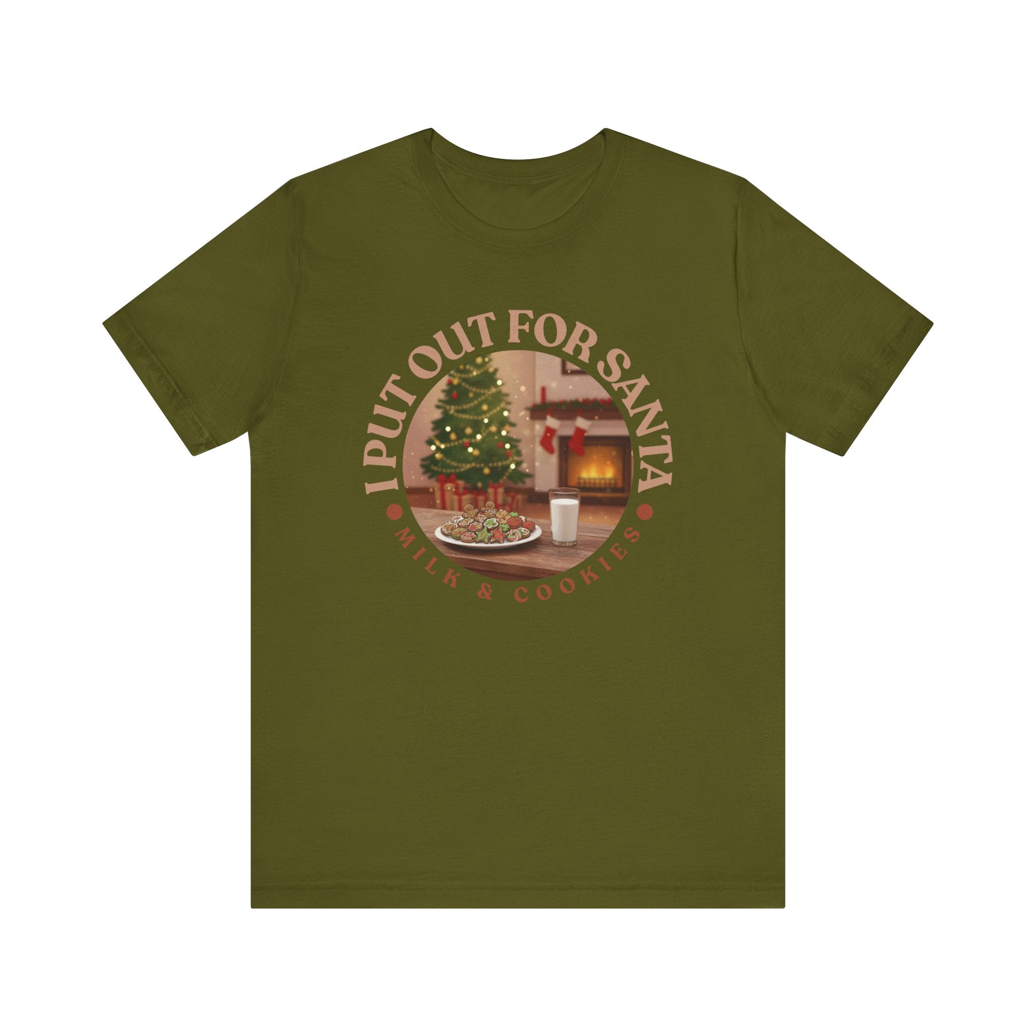 I Put Out for Santa Tee - Unisex Holiday Jersey Short Sleeve Shirt V5