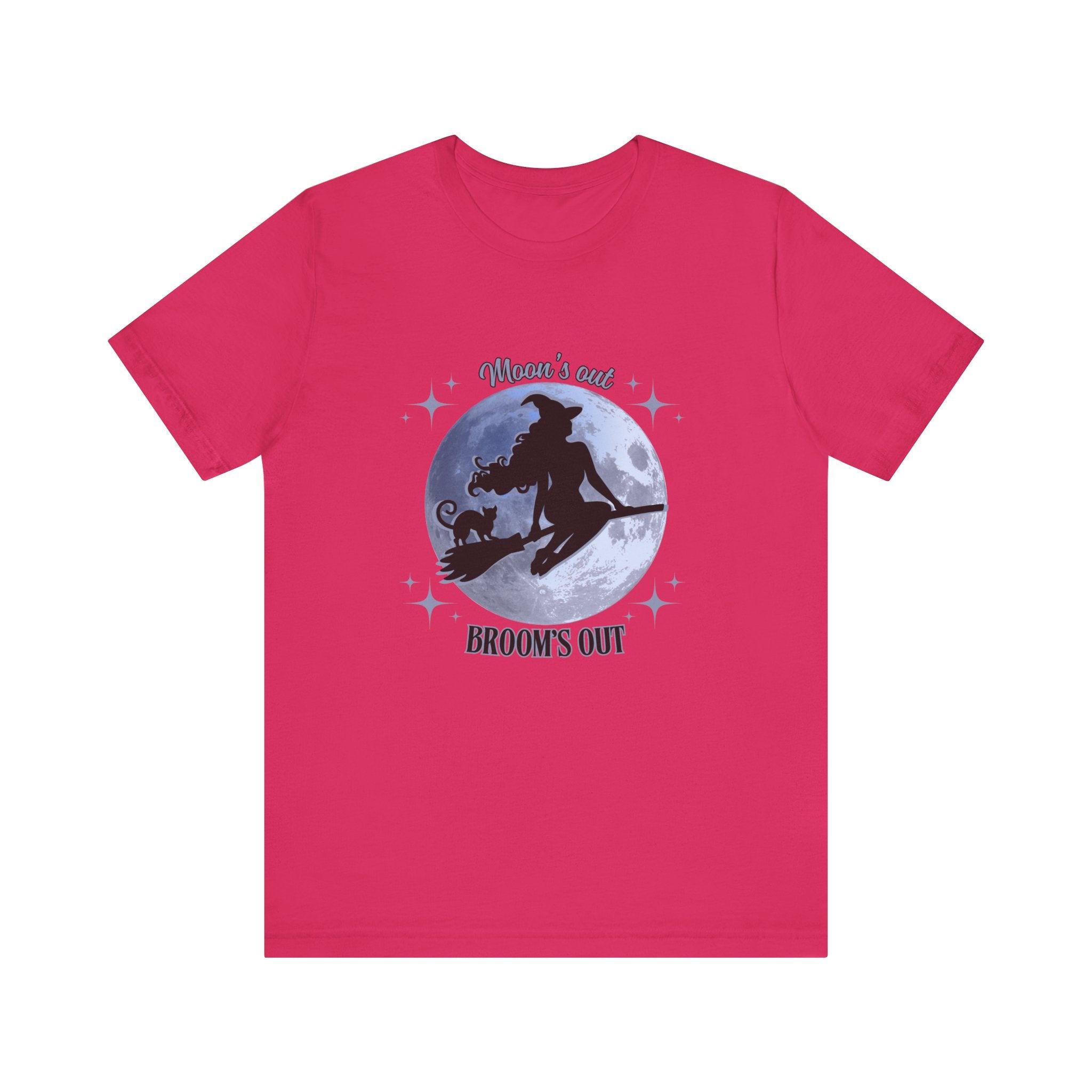 Moon's Out Broom's Out, Suns Out Guns Out, Witch Shirt, Unisex Halloween Tee