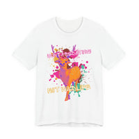White Tee with Colorful wildlife hunt predators