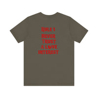 Never Trust A Love Interest Tee - Knife in Heart Tee