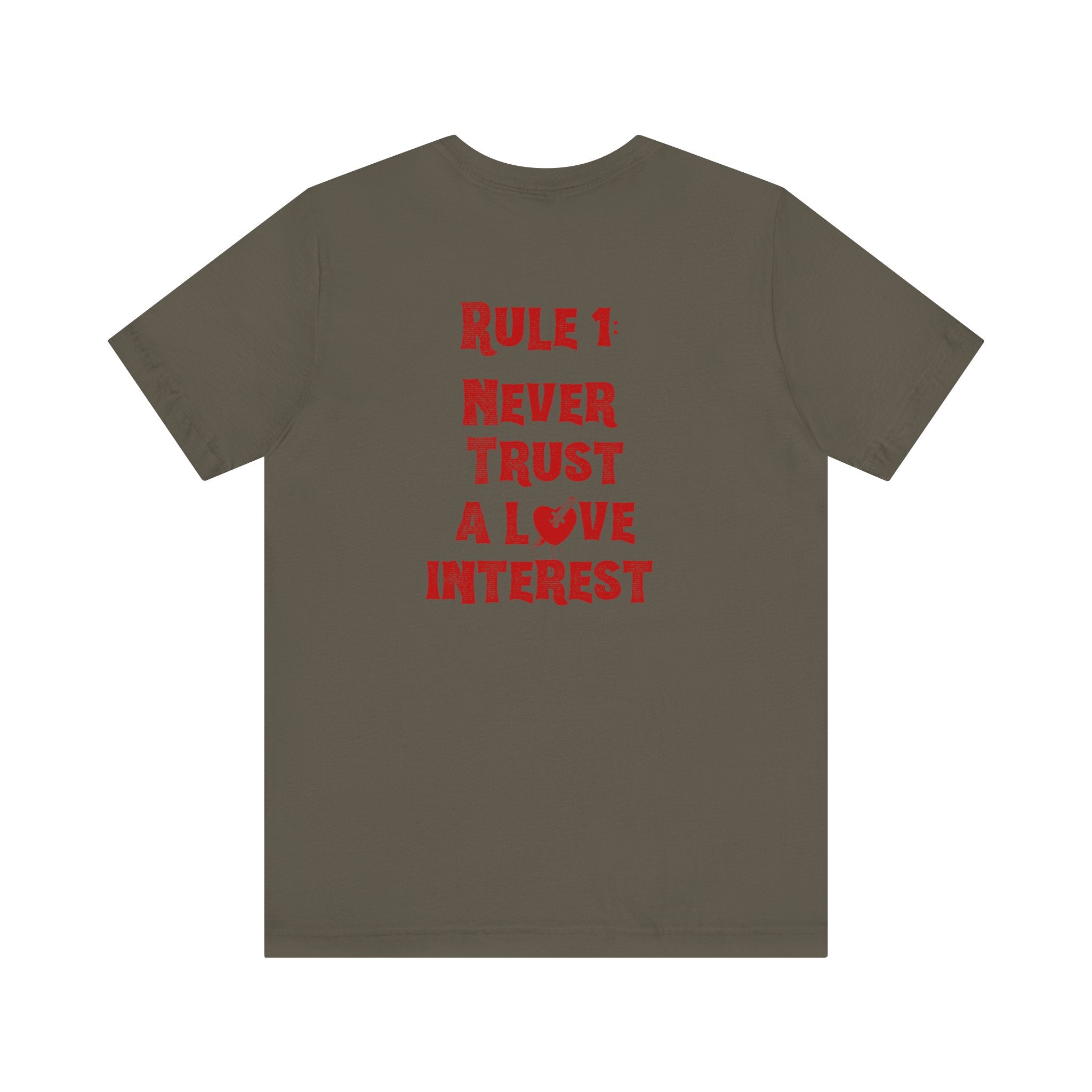 Never Trust A Love Interest Tee - Knife in Heart Tee