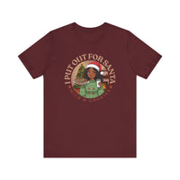 I Put Out for Santa Christmas Tee V1