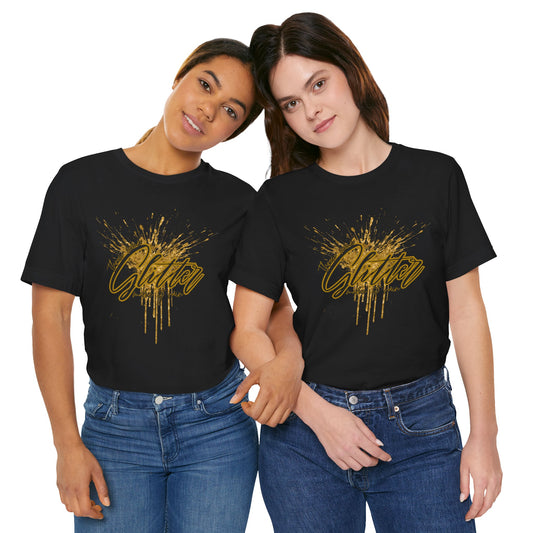 Throw some glitter Unisex Jersey Tee | Trendy Apparel, Casual Wear, Concert Tee, Festival Top
