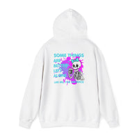 "Some Things Are Better Left Alone" Graphic Pullover - Skull Hoodie
