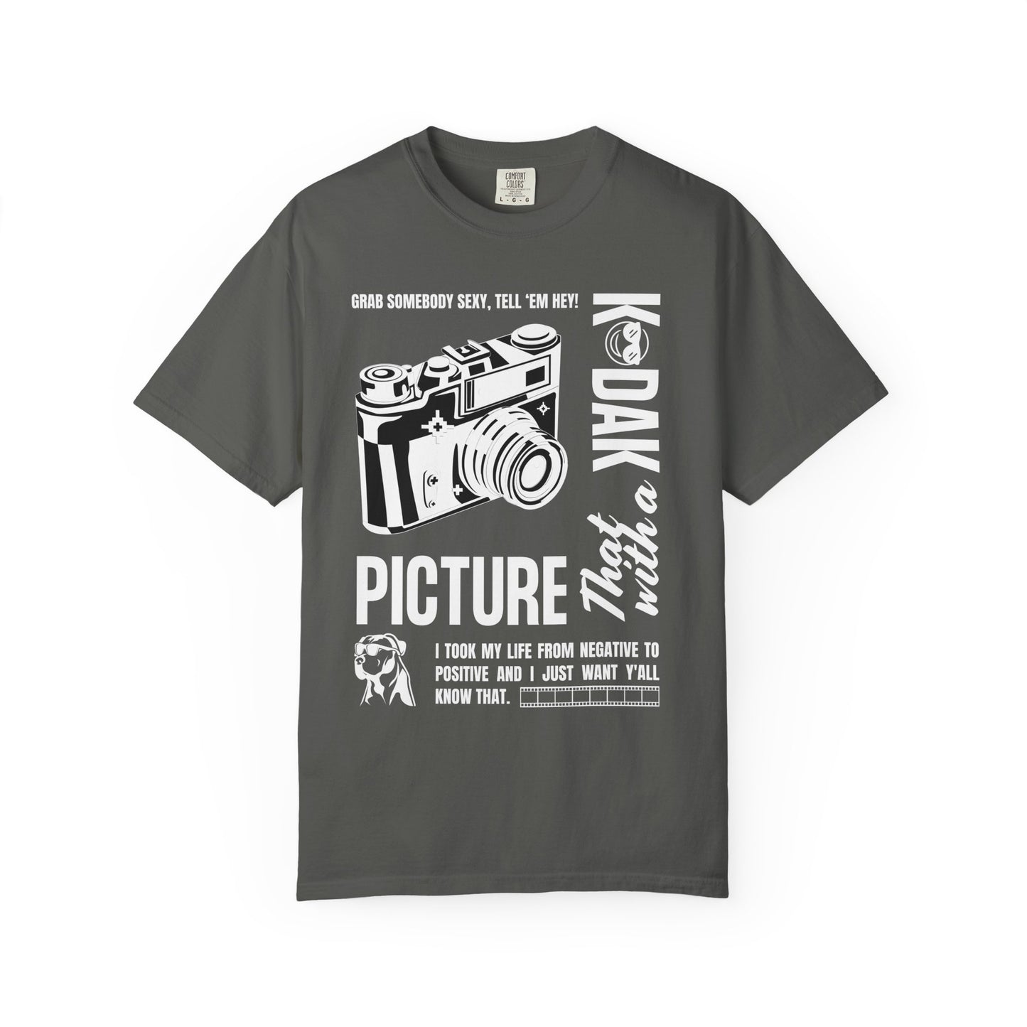 Kodak Picture T‑Shirt — Retro Photography Graphic Tee
