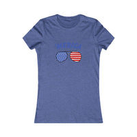 'Merica Women's Favorite Tee | Patriotic Shirt, 4th of July Top, Summer Graphic Tee, Independence Day Gift, Casual Wear