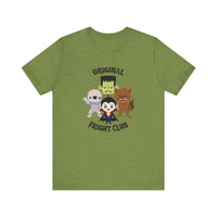 Fright Club Halloween Graphic Tee - Original Fright Club, Spooky Costume Shirt, Kids and Adults, Halloween Party, Ghosts and Ghouls