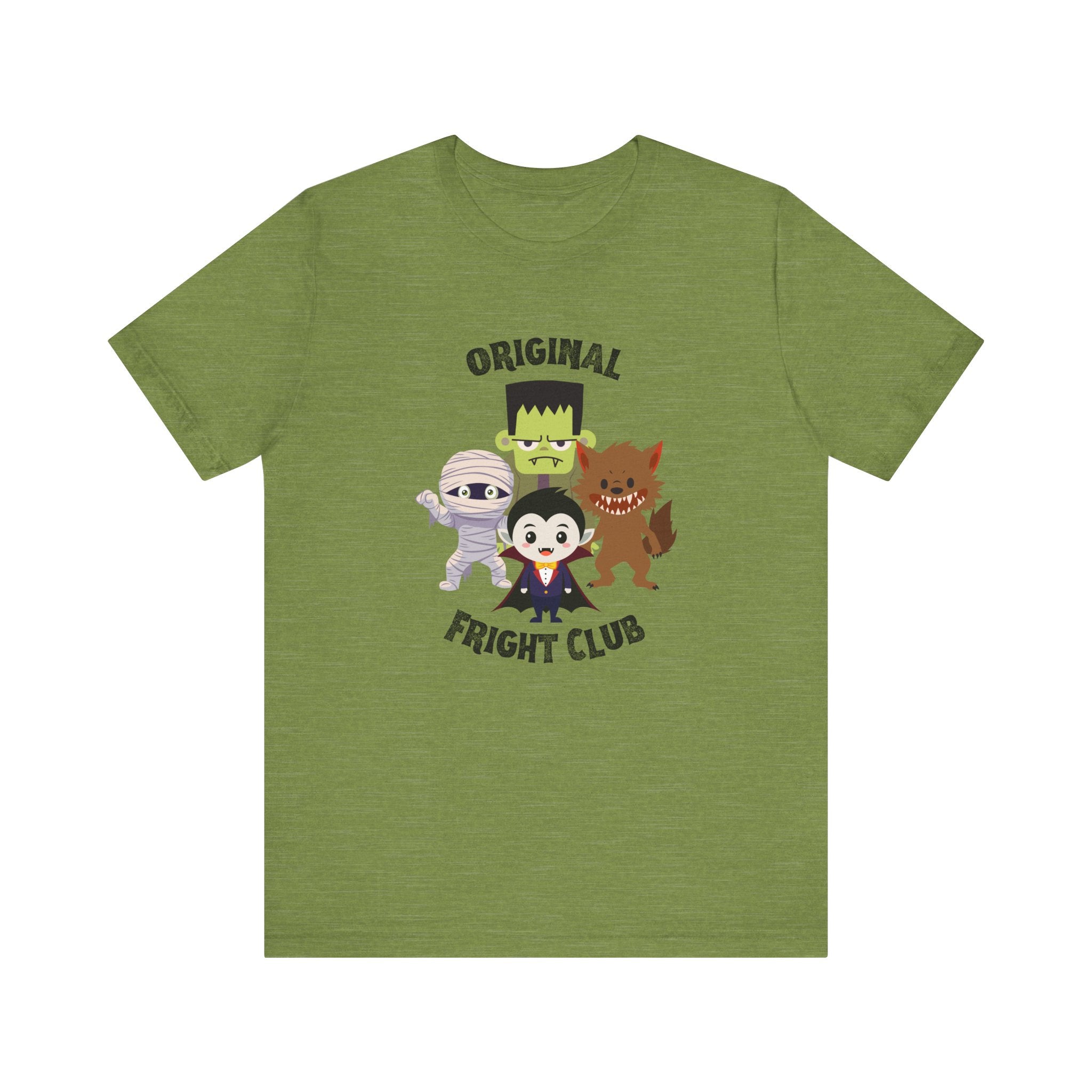 Fright Club Halloween Graphic Tee - Original Fright Club, Spooky Costume Shirt, Kids and Adults, Halloween Party, Ghosts and Ghouls