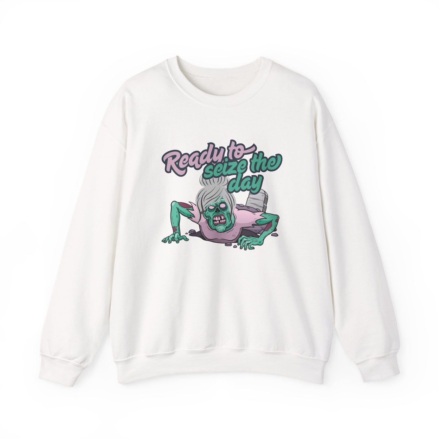 Zombie Motivation Crewneck Sweatshirt, Unisex Sweatshirt, Graphic Sweatshirt, Funny Apparel, Perfect for Halloween & Casual Wear, Gift [...]