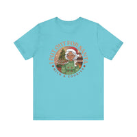 Christmas Humor Tee - 'I Put Out for Santa' Short Sleeve Unisex Shirt V4