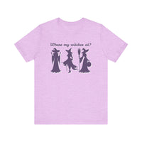 Where My Witches At? Witch Tee Shirt, Halloween Apparel, Casual Tee, Gift for Witches, Halloween Party T-Shirt