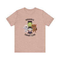 Fright Club Halloween Graphic Tee - Original Fright Club, Spooky Costume Shirt, Kids and Adults, Halloween Party, Ghosts and Ghouls