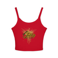Sparkling Glitter Women's Tank Top, Summer Vibes, Casual Wear, Party Outfit, Gift Idea, Festival Fashion