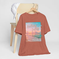 Feeling Salty Unisex T-Shirt, Beach Vibe Tee, Summer Casual Wear, Vacation Gift, Ocean Lover Apparel