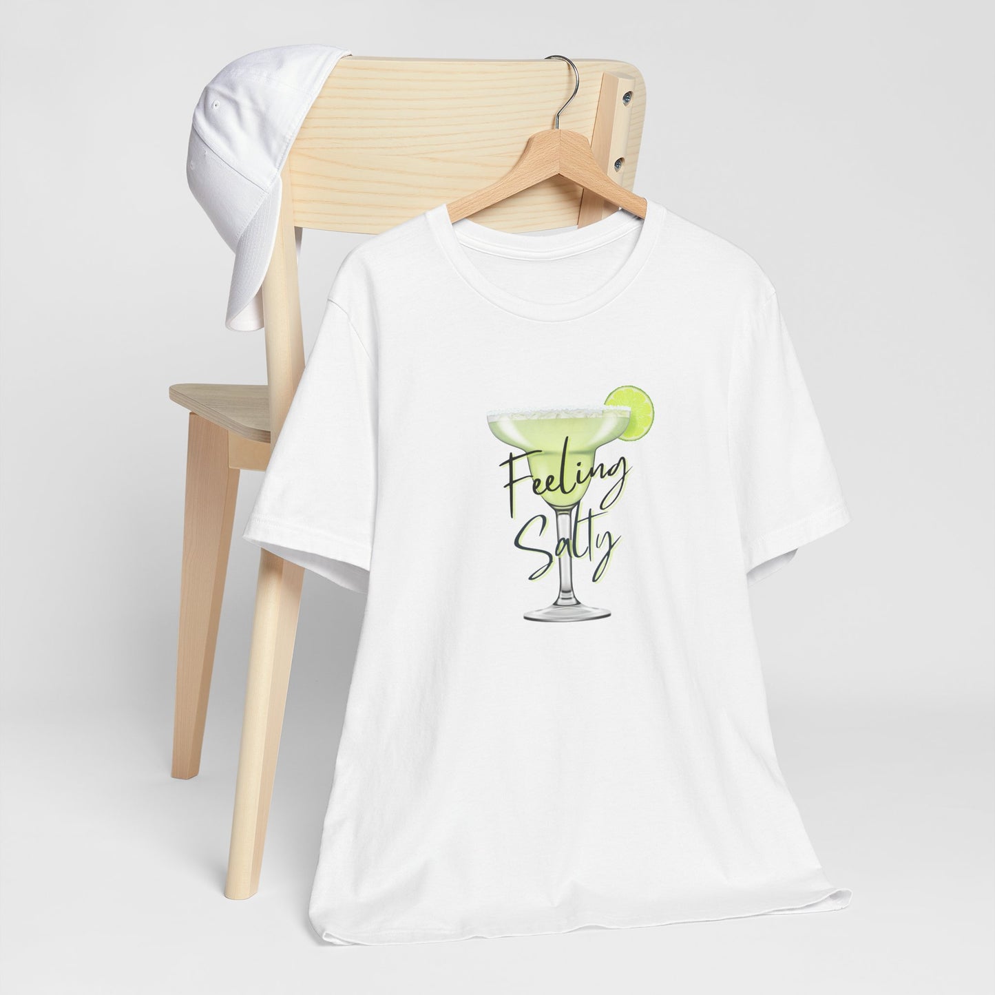 Feeling Salty Margarita Tee | Fun Summer Shirt, Cocktail Lover Gift, Unisex Party Wear, Casual Beach Outfit
