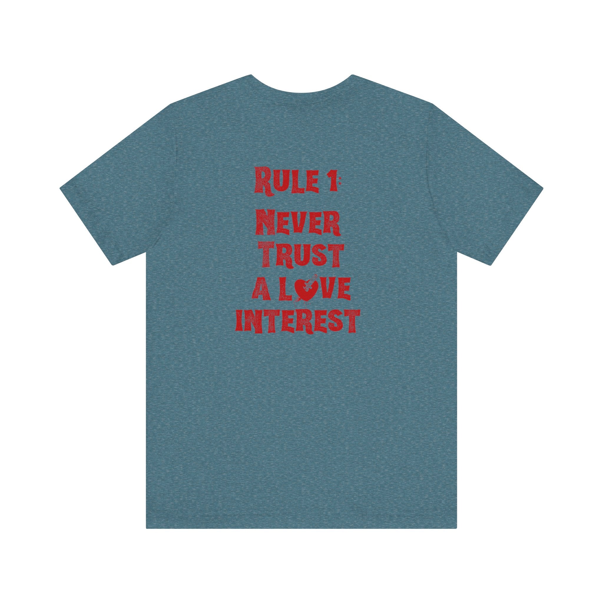 Never Trust A Love Interest Tee - Knife in Heart Tee