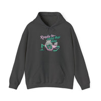 Zombie Vibes Hooded Sweatshirt - Seize the Day, Halloween Gift, Cozy Fall Wear, Unisex Pullover, Casual Comfort