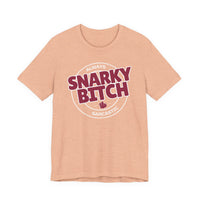 Snarky Bitch Graphic Tee – "Always Sarcastic" Vintage-Style Slogan Shirt