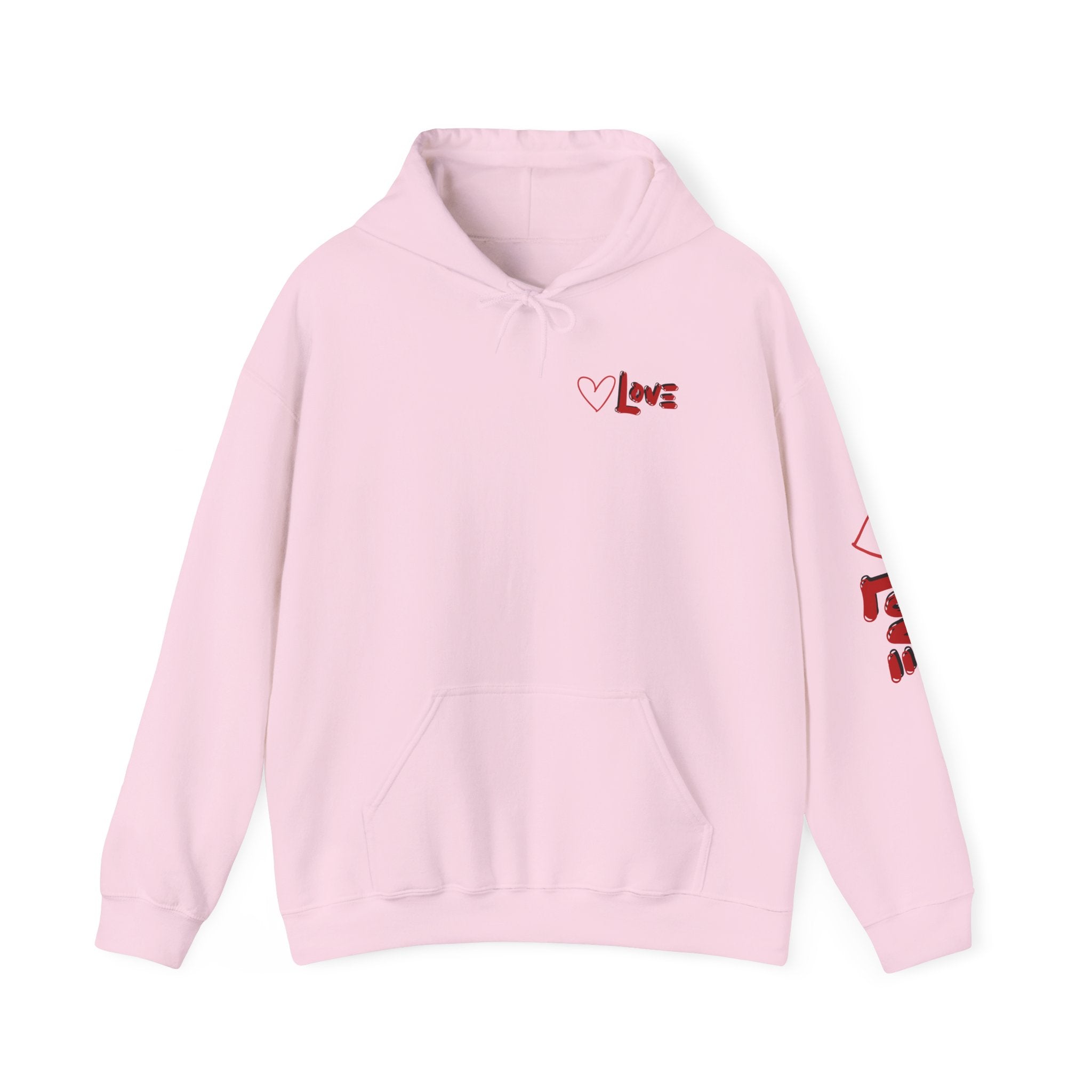 Snacks Are My Love Language Hoodie — Cute Valentine’s Graphic Pullover