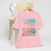 Feeling Salty Unisex T-Shirt, Beach Vibe Tee, Summer Casual Wear, Vacation Gift, Ocean Lover Apparel