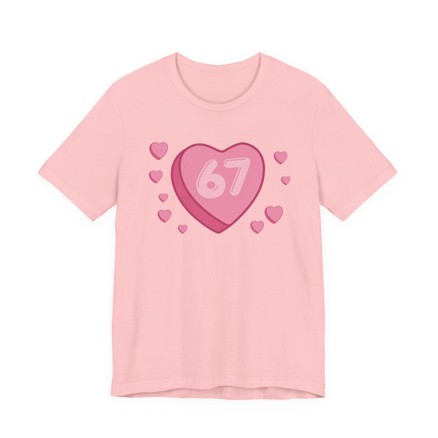 Heart Candy '67' T-Shirt — Conversation Heart Valentine Tee
