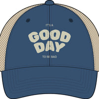 It's a Good Day to be Bad Cap - Women's Washed Mesh-Back Cap