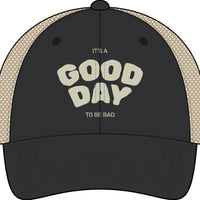 It's a Good Day to be Bad Cap - Women's Washed Mesh-Back Cap