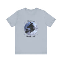 Moon's Out Broom's Out, Suns Out Guns Out, Witch Shirt, Unisex Halloween Tee