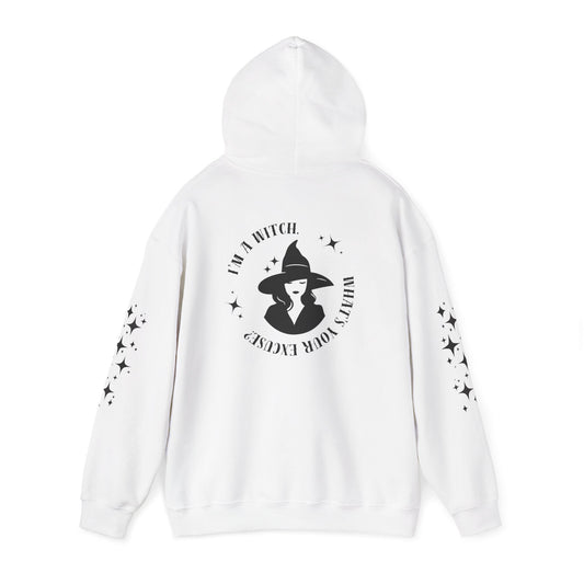 I'm A Witch Hoodie - Perfect for Halloween, Cozy Sweatshirt, Unisex Hoodie, Witch Outfit, Casual Gift