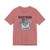 TRESPASSING:  (Mugshot Angel Design) - Valentine's Tee