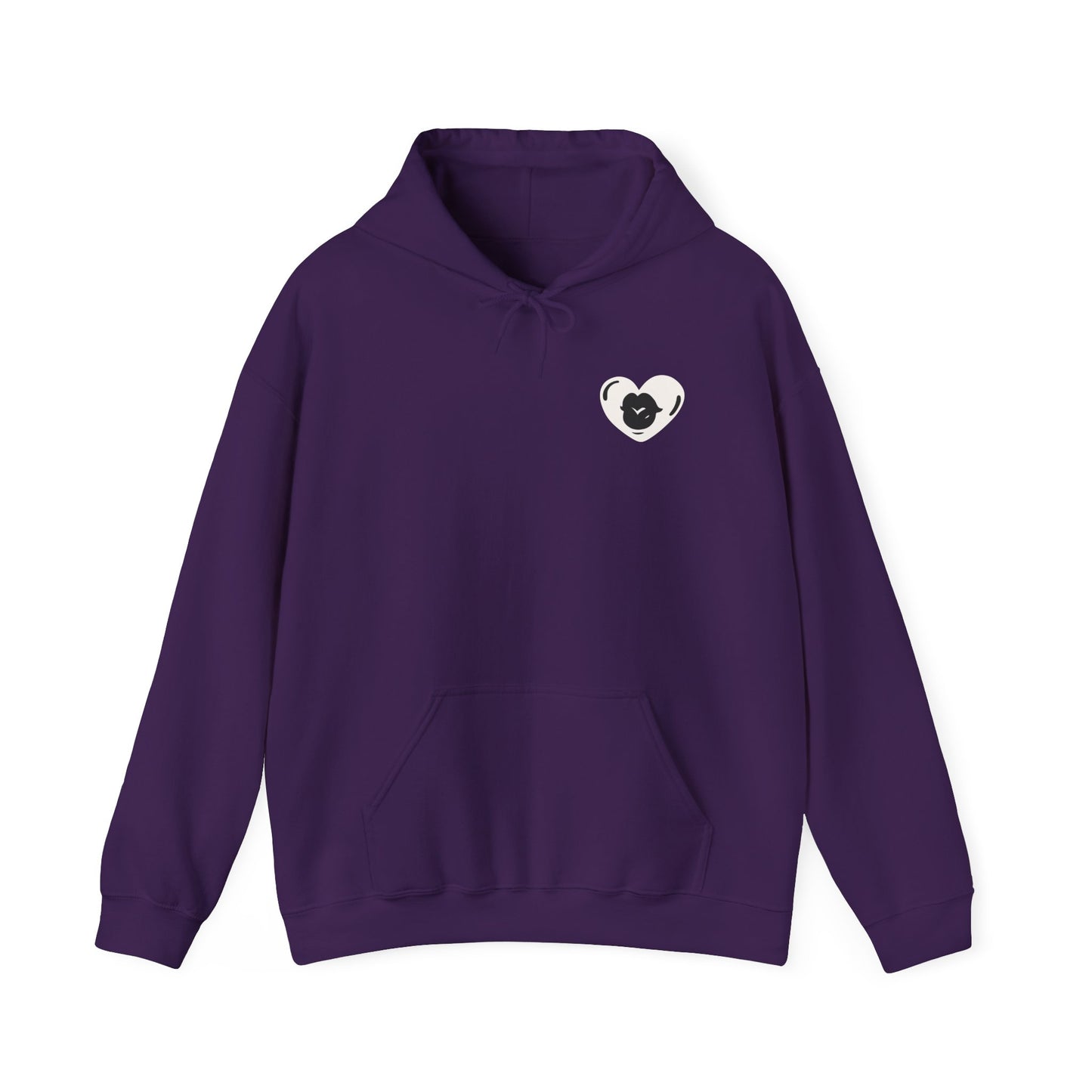 Have the Day you Deserve, Vintage Pin-Up Hoodie — Retro Woman Blowing Kiss Graphic Pullover