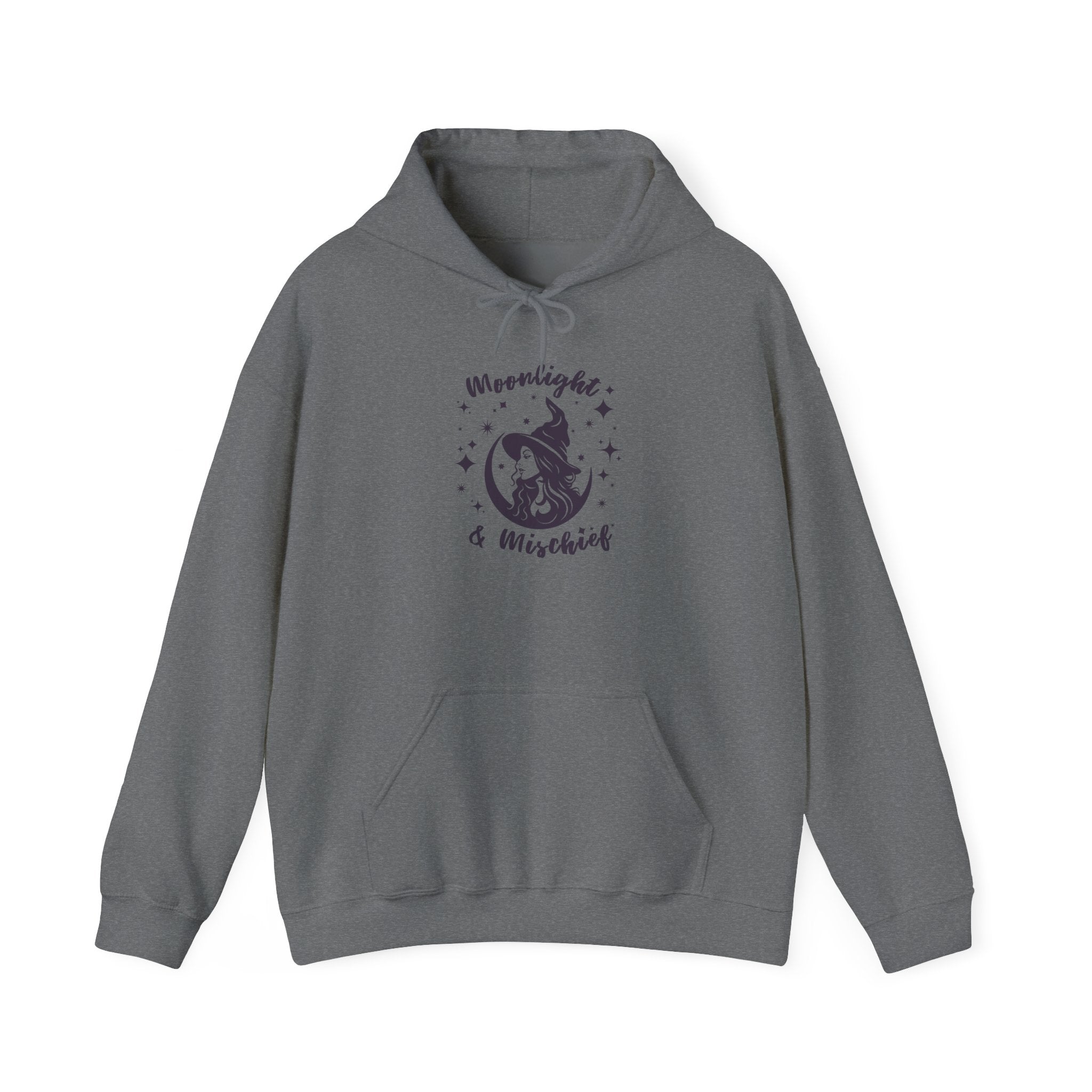 Moonlight & Mischief Unisex Hoodie - Cozy Gift for Nature Lovers, Witchy Apparel, Autumn Fashion, Perfect for Any Occasion