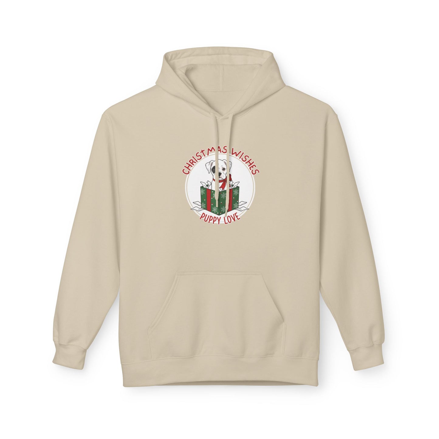 Holiday Hoodie - Christmas Wishes for Puppy Love