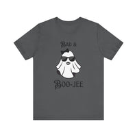 Bad & Boo-Jee Funny Unisex T-Shirt, Cool Graphic Tee, Gift for Dog Lovers, Halloween lovers, Casual Wear for Halloween