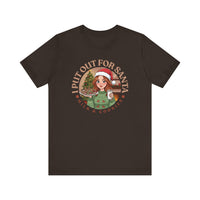 Santa's Milk & Cookies Unisex Jersey Tee v3