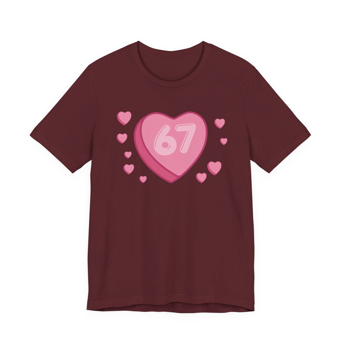 Heart Candy '67' T-Shirt — Conversation Heart Valentine Tee