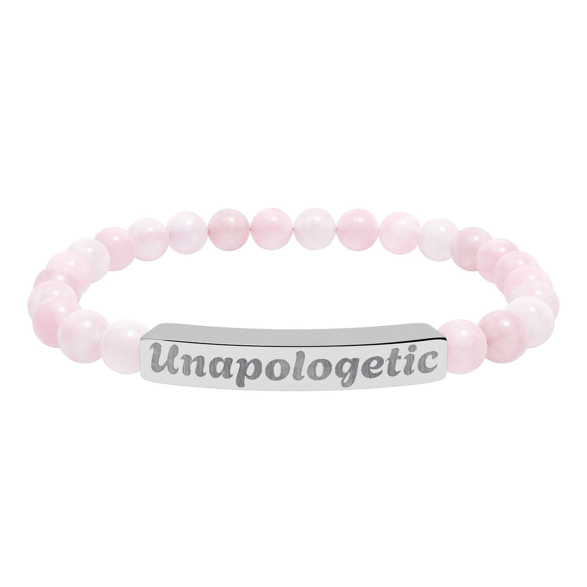 Unapologetic Natural Stone Stretch Bracelet