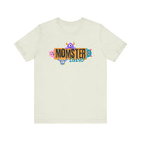 Momster Squad Tee - Fun Unisex Jersey Short Sleeve Shirt, Ultimate Mom Gift, Halloween Tee, Cute Family