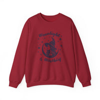 Moonlight & Mischief Crewneck Sweatshirt, Cozy Witchy Sweatshirt, Unisex Halloween Apparel, Fall Fashion, Gift for Her