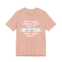 Google It Search Bar Tee
