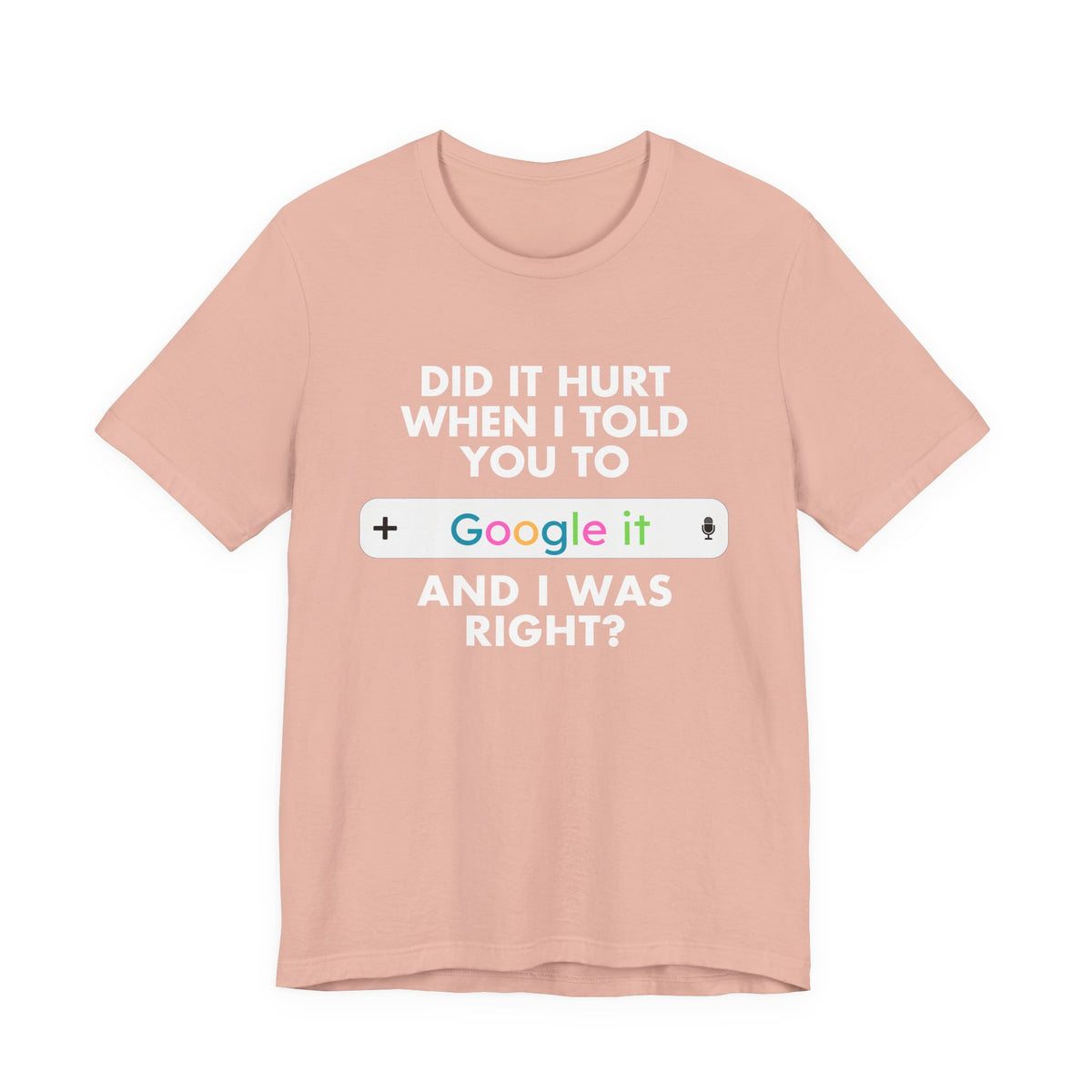 Google It Search Bar Tee