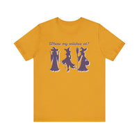 Where My Witches At? Witch Tee Shirt, Halloween Apparel, Casual Tee, Gift for Witches, Halloween Party T-Shirt