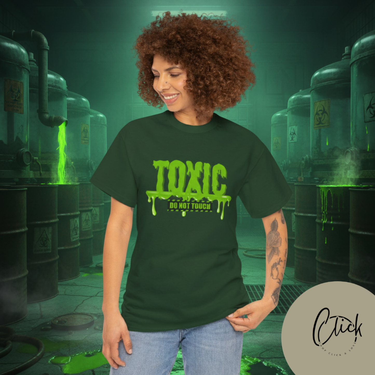 Toxic Statement Tee - Perfect statement tee, because...hands off, no touching
