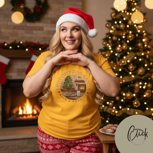 I Put Out for Santa Tee - Unisex Holiday Jersey Short Sleeve Shirt V5