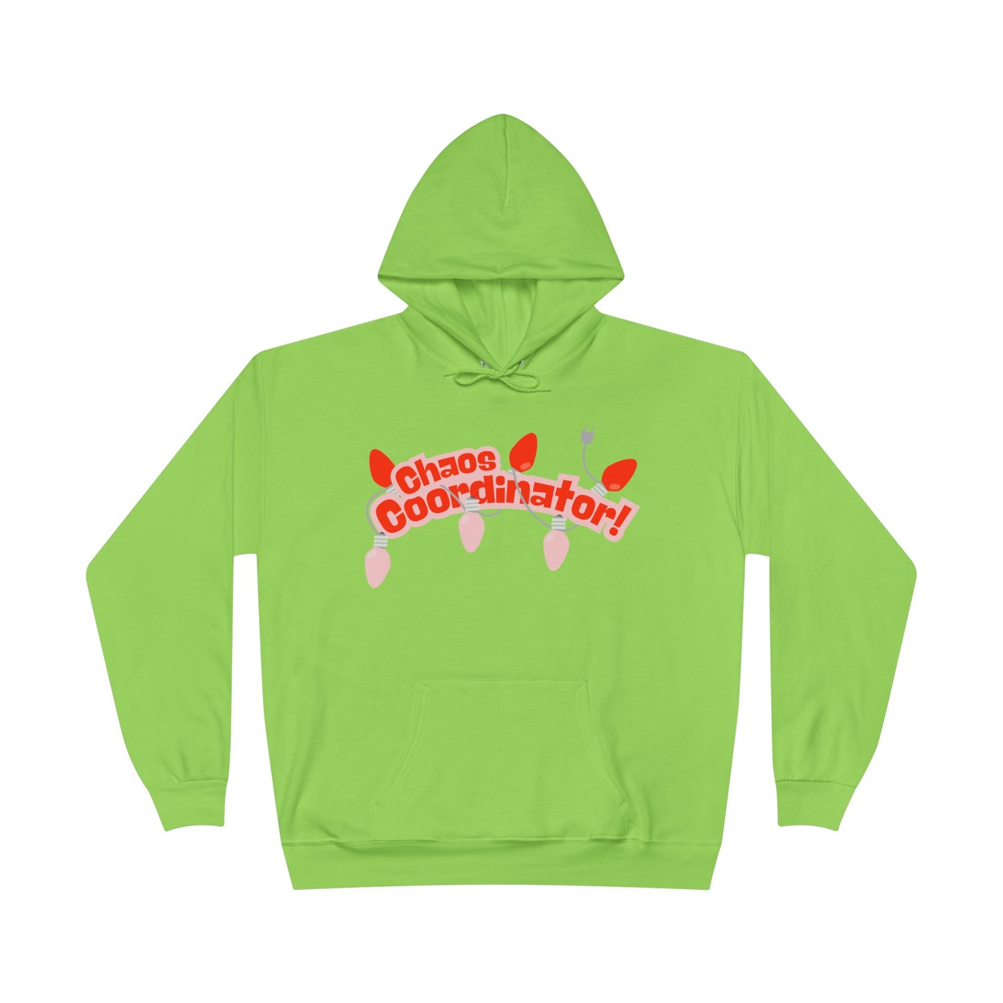 Chaos Coordinator Hoodie — Fun Graphic Pullover Perfect for Holiday Chaos