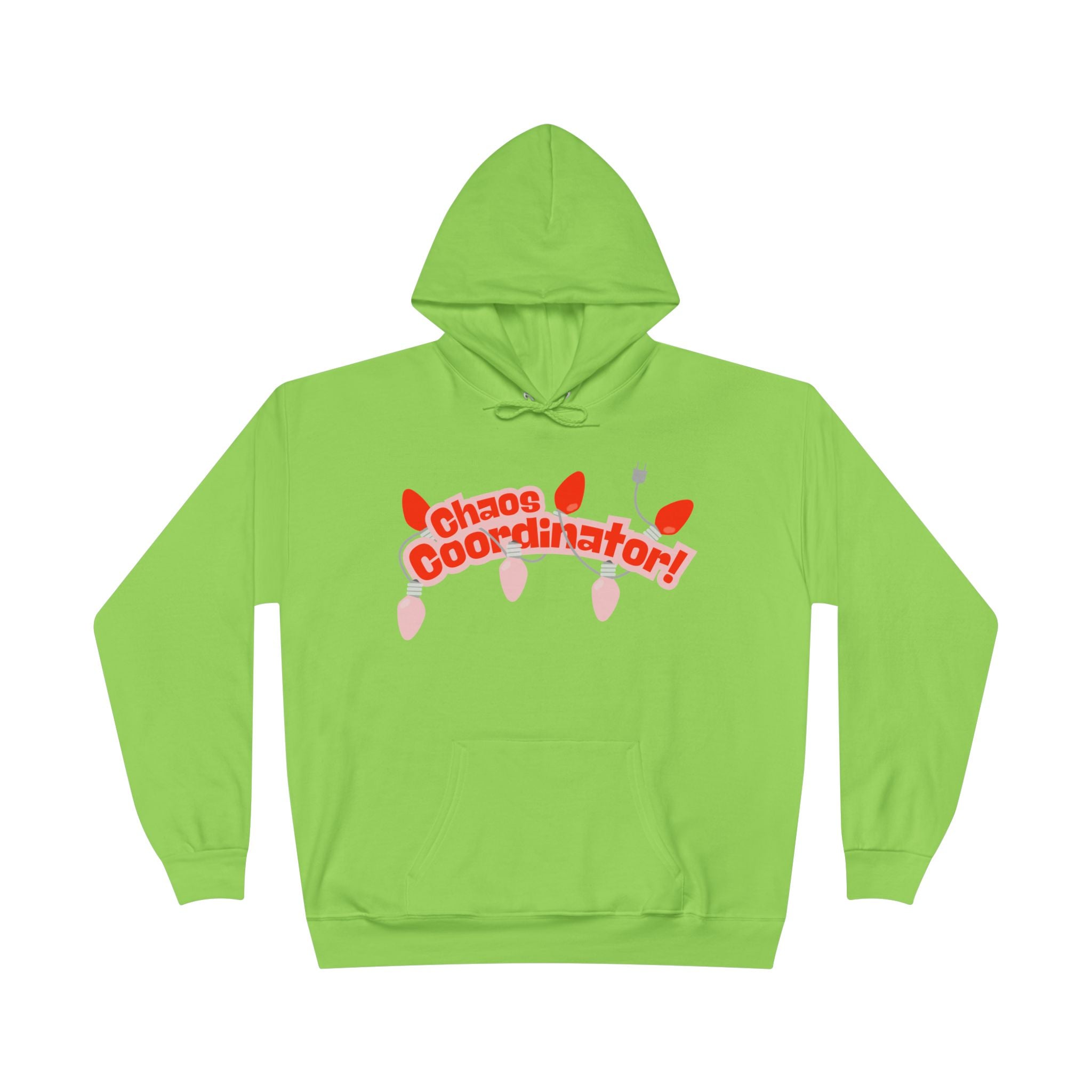 Chaos Coordinator Hoodie — Fun Graphic Pullover Perfect for Holiday Chaos