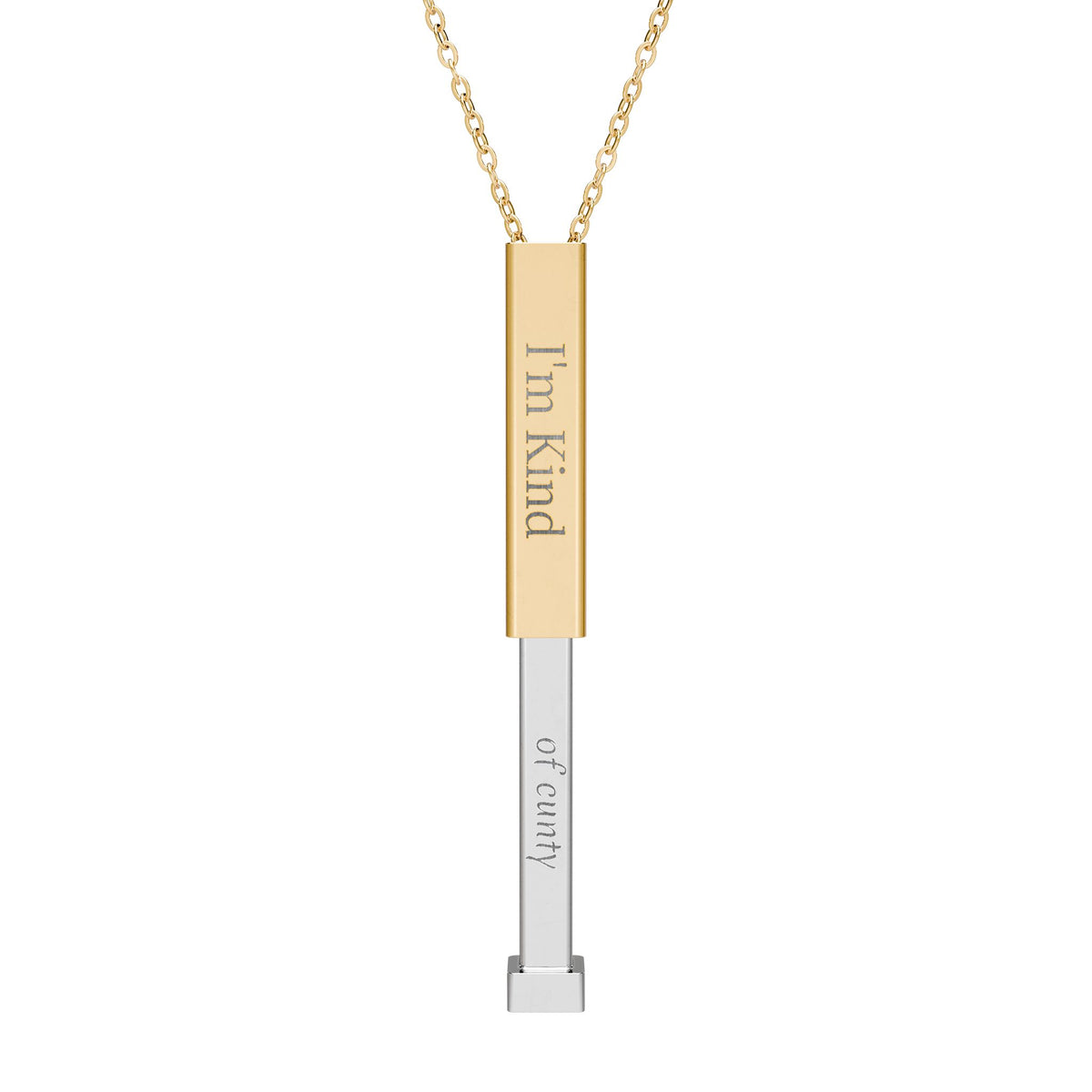 I'm Kind of C*nty Necklace